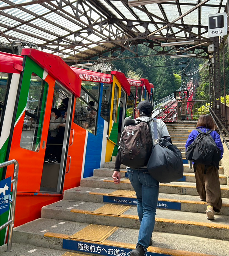 JR青梅線 御嶽駅集合