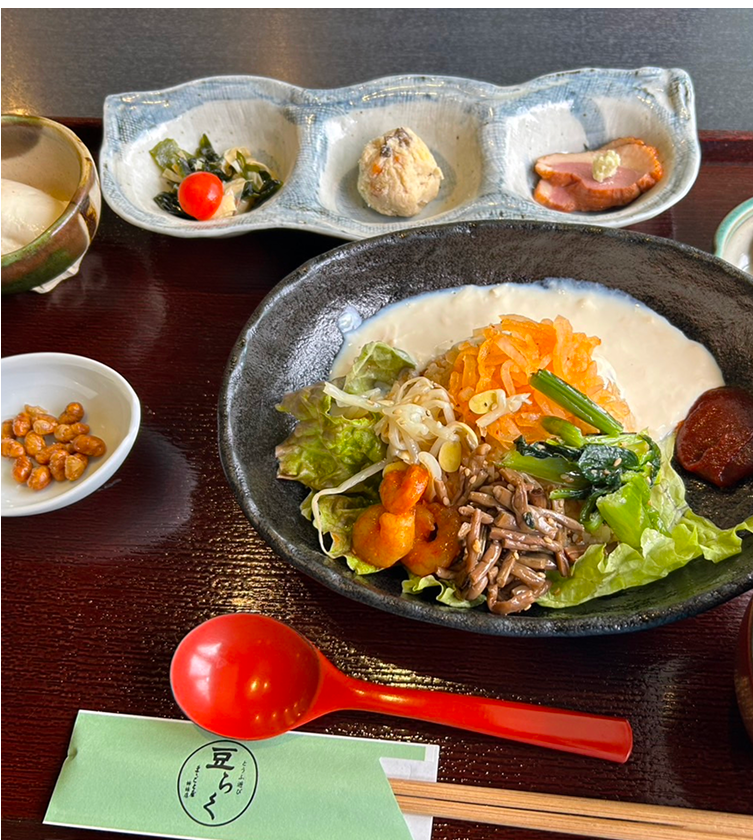 澤乃井でランチ＆日本酒利き酒