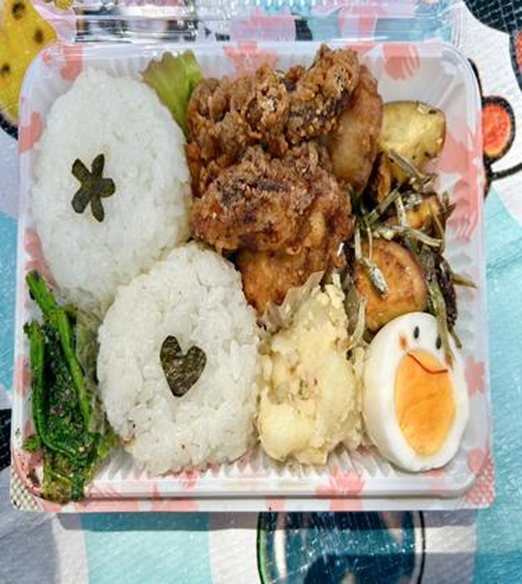 ロックガーデンで昼食